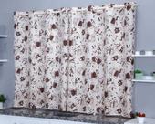 Cortina de Cozinha 2,00 x 1,40 Oxford Estampada Janela Vitro