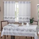 Cortina de Cozinha Com Ilhos Casa Alegre 2,00m x 1,40m