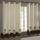 Cortina de Cozinha Estampada Gorgurinho 3,00m x 1,50m - Design Atual para Cozinhas Contemporâneas
