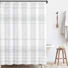 Cortina de Ducha Jinchan Bohemia a Rayas Impermeable 178x183 cm