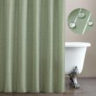 Cortina de Ducha jinchan Extra Larga Verde Salvia 178x213 cm