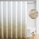 Cortina de Ducha jinchan Ombré Taupe 178x183 cm Impermeable