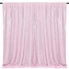 Cortina de fundo de lantejoulas HMQIANG rosa 240 cm x 240 cm para festa