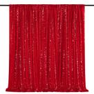 Cortina de fundo QueenDream Glitter Red Sequin 3x3m Cortina de fundo QueenDream Glitter Red Sequin 3x3m