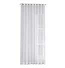 Cortina De Gaze Uma Folha Linho Premium Voil Flame 2,00m x 2,60m Para Varão Cortina De Gaze Uma Folha Linho Premium Voil Flame 2,00m x 2,60m Para Varão