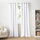 Cortina de janela Amazon Basics Room Darkening 132x244cm branca