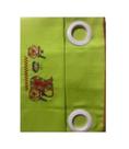 Cortina De Janela De Cozinha Anny 1,75M X 1,43M Verde 100% Poliéster