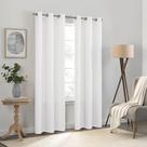 Cortina de janela Eclipse Kendall Blackout 107x213cm branca Cortina de janela Eclipse Kendall Blackout 107x213cm branca