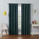 Cortina de janela Eclipse Kendall Blackout Teal 137x107cm Cortina de janela Eclipse Kendall Blackout Teal 137x107cm