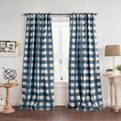 Cortina de janela Elrene Home Fashions Farmhouse Living Grainger