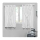 Cortina de janela para bebê 2,80x1,70 branca Teen