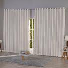 Cortina de Linho com Blackout 4x2,80 Sala Quarto Luxo
