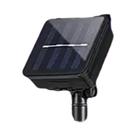 Cortina De Luz Solar Externa 3x3M Com 300 LEDs E 8 Modos Para Decoração De Halloween E Natal