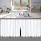 Cortina de Pia Cozinha Diversas Cores 100 PVC Antimofo 138x80 Envio Imediato