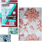 Cortina de pia de plastico pe estampas sortidas 135x90cm