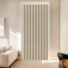 Cortina de porta Blackout Accordion AJAZZ 44x78cm amarelo creme Cortina de porta Blackout Accordion AJAZZ 44x78cm amarelo creme