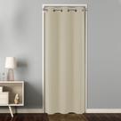 Cortina de porta Blackout Joydeco para privacidade de portas de 198cm