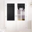 Cortina de porta Blackout NICETOWN com isolamento térmico 66x127cm