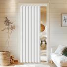 Cortina de porta de acordeão Vatge para armário, lavanderia W100xH198cm