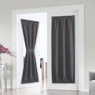 Cortina de porta francesa PONY DANCE Grey Privacy Blackout 65x203cm