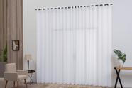 Cortina De Renda Clássica Decoração Para Sala Quarto Escritório 2,80x1,70m Renda Trabalhada