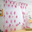 Cortina De Tule Floral Cortina De Tule Floral
