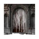 Cortina Decorativa de Halloween - Terror Sangrento Vermelho (30x72 Polegadas) Cortina Decorativa de Halloween - Terror Sangrento Vermelho (30x72 Polegadas)