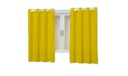 Cortina Decorativa de Tecido Oxford Para Sala ou Quarto Leve Transparencia Cores Vibrantes
