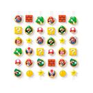 Cortina Decorativa - Super Mario - 6 unidades - Cromus - Rizzo Cortina Decorativa - Super Mario - 6 unidades - Cromus - Rizzo