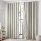 Cortina Delicatta Para Varão Simples 3,00m X 2,60m Com Forro 100% Poliéster - Marfim