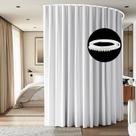 Cortina divisória de quarto CBSRORO montada no teto com conjunto de trilhos Cortina divisória de quarto CBSRORO montada no teto com conjunto de trilhos