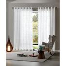 Cortina Dohler Veneza 4,00x2,50m Branca Estampada 5457