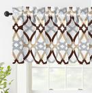Cortina DriftAway Alexander Moroccan Geometric Valance 132x46cm