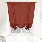 Cortina DriftAway Balloon Roman Shade 99x140cm Laranja Queimada Cortina DriftAway Balloon Roman Shade 99x140cm Laranja Queimada