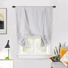 Cortina DriftAway Tie Up Linen Blackout 64x120 cm Marfim