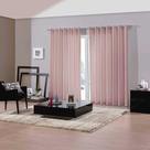 Cortina Duo Bella Janela Tecido Lisa Quarto 3,00m x 1,70m