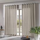 Cortina Duo Partenon 3,00x1,70m Latte - Bella Janela