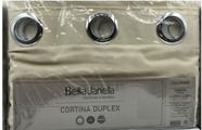 Cortina Duplex 5,40 x 2,50 Lisa Bella Janela Cortina Duplex 5,40 x 2,50 Lisa Bella Janela