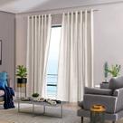 Cortina Duplex 6,60 x 2,60 Linen Cru Bella Janela