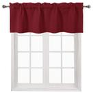 Cortina DWCN Valance 132x36 cm Burgundy Blackout