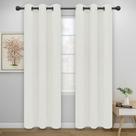 Cortina Easy-Going Blackout com isolamento térmico 117x213cm em marfim