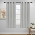 Cortina Easy-Going Opaca Térmica Gris Blanquecina 132x160 cm