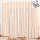 Cortina em Jacquard Bahamas 2,00 x 1,70 Para Trilho Comum - Palha - 100% Poliéster
