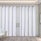 Cortina em Tecido Jacquard 4,00 m x 2,70 m - Branco