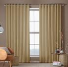 Cortina Em Tecido Jacquard Para Sala E Quarto 2,80m X 1,70m Cáqui