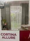 Cortina Eudora Voil Flamê Cor Cinza Varão Simples Juma 3,00M x 2,50M Cortina Eudora Voil Flamê Cor Cinza Varão Simples Juma 3,00M x 2,50M