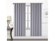 Cortina Evolux Cinza Geométrico Jacquard Honey - 230x400cm