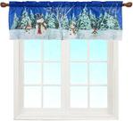 Cortina EZ.Enjoy Snowman Winter Valance 147x46 cm