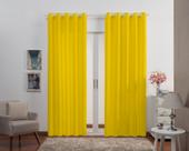 Cortina Filomena Oxford Sala/quarto 3,00 X 2,20 amarelo Cortina Filomena Oxford Sala/quarto 3,00 X 2,20 amarelo