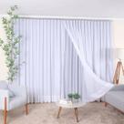 Cortina Gaze Linho Com Forro 6m X 2.90 Altura -trilho Suíço